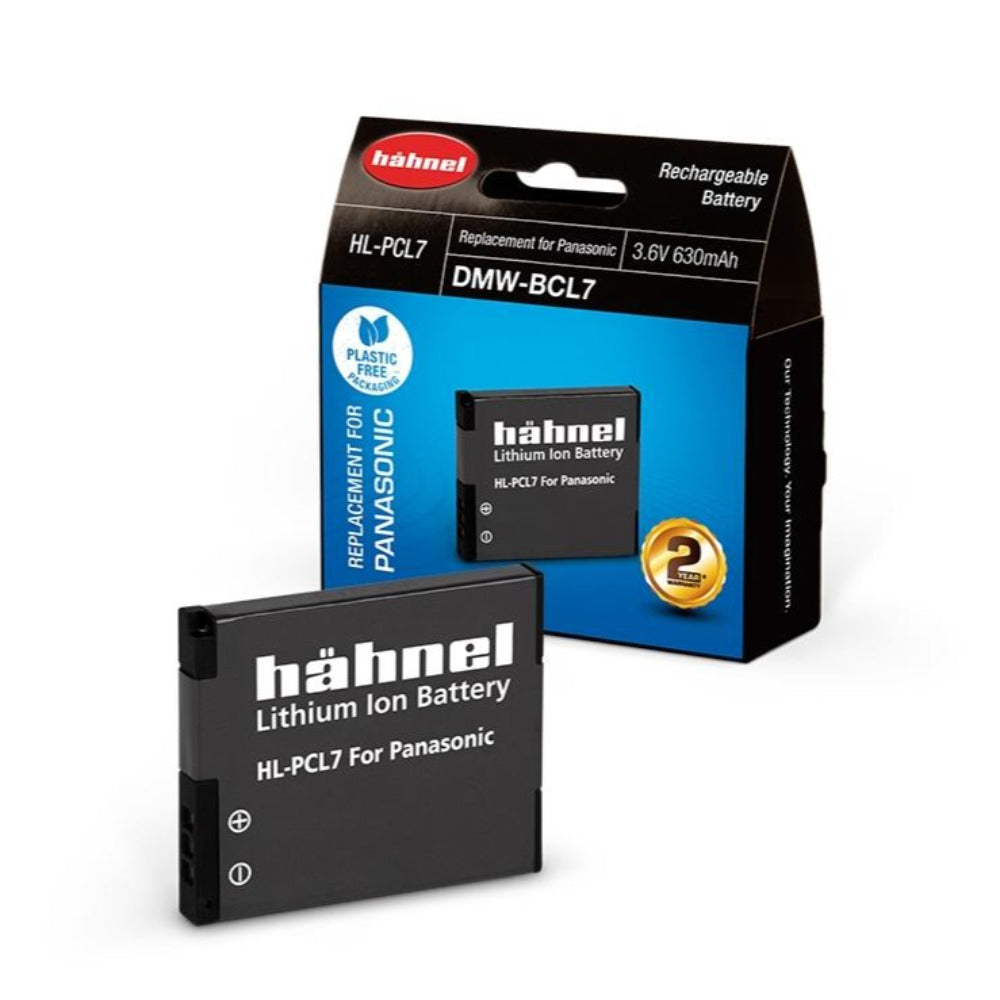 Hahnel HL-PCL7 3.6v 630mAh - Panasonic Lumix DMW-BCL7 Replacement Battery