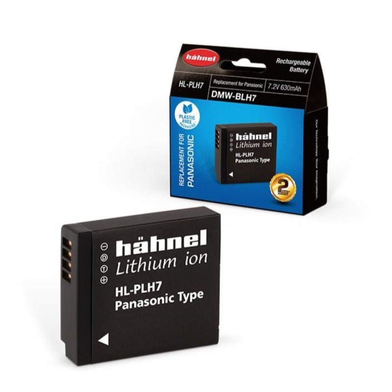 Hahnel HL-PLH7 7.2v 630mAh - Panasonic Lumix DMW-BLH7 Replacement Battery