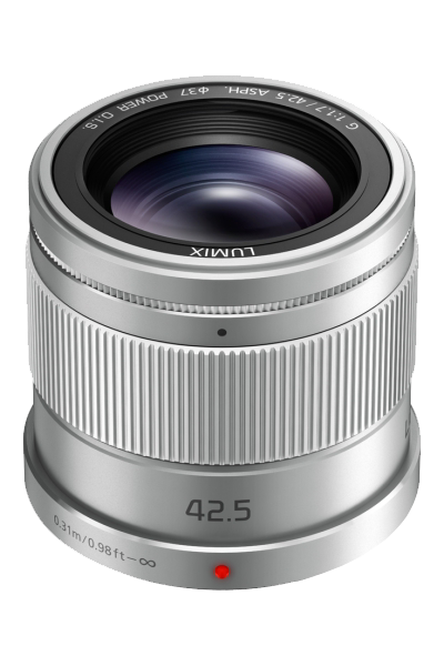 Panasonic 42.5mm f1.7 Lumix G ASPH OIS Lens - Silver