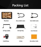 Desview R7II On-Camera 7" Touch Screen Monitor