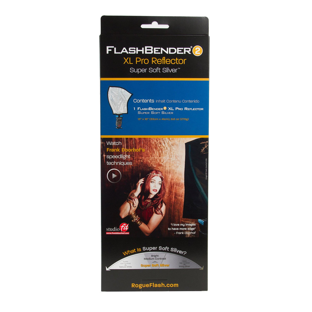 Rogue FlashBender 2 - XL Pro Super Soft Silver Reflector