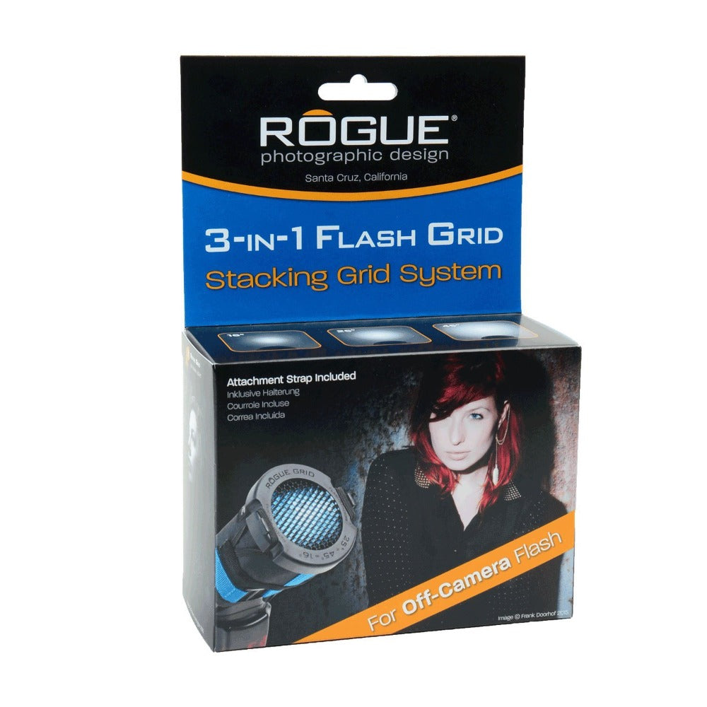 Rogue 3-in-1 Flash Grid with 3-Gel Starter Set
