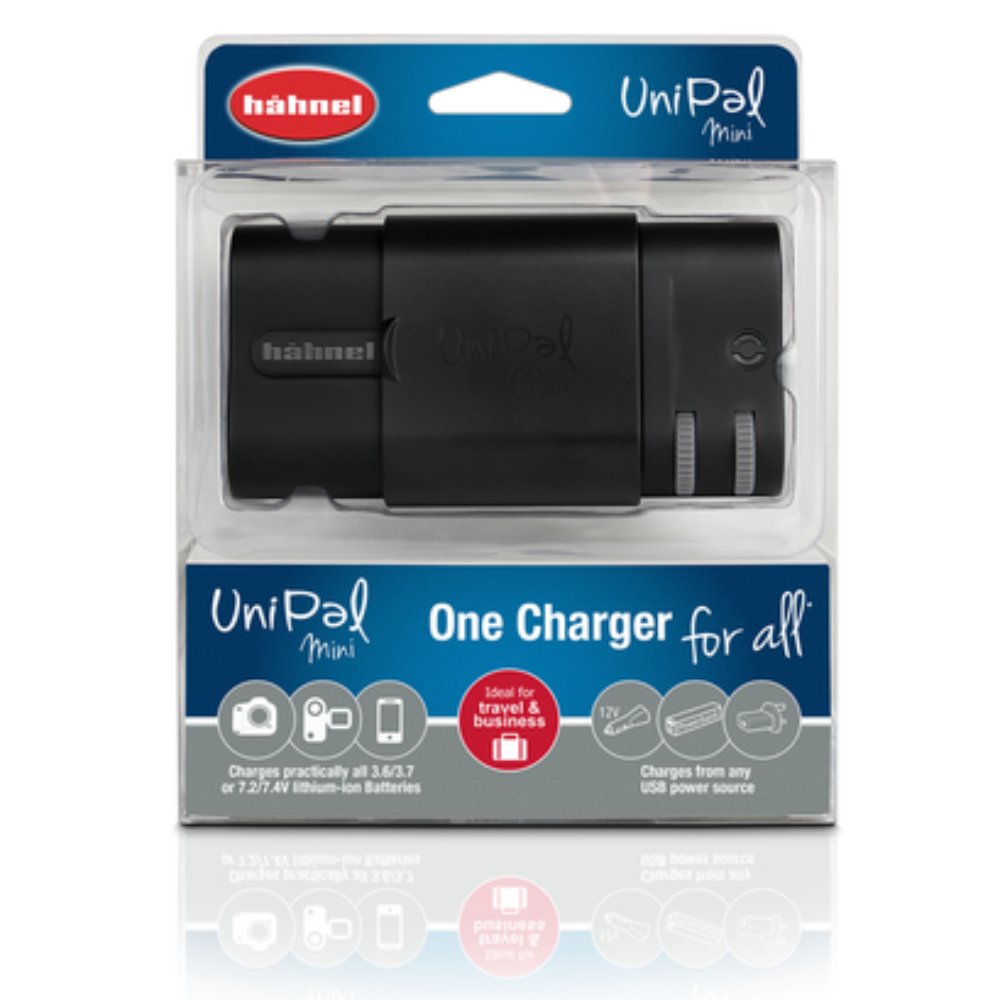Hahnel Unipal Mini - Compact Universal Li-Ion battery charger