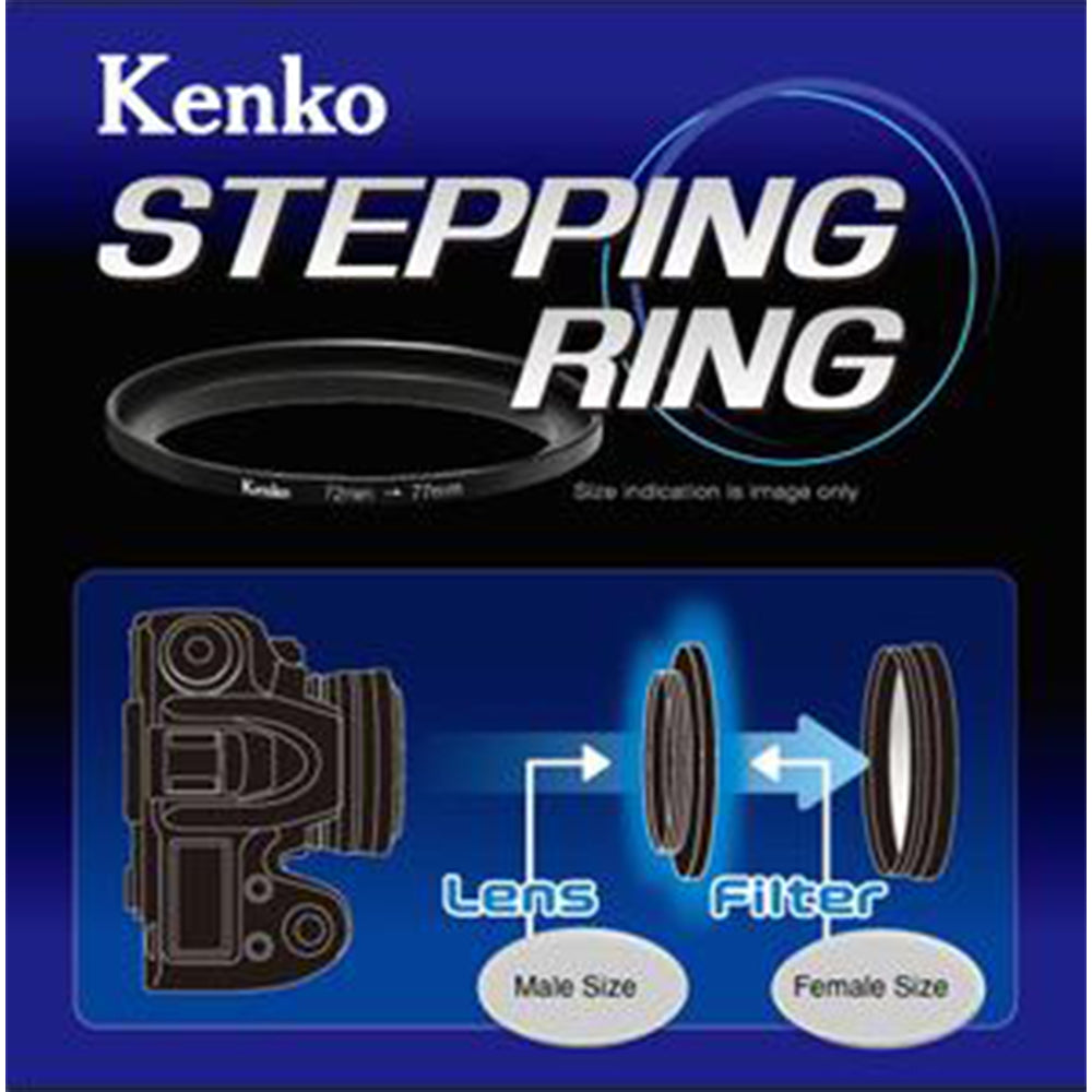 Kenko Step Up Ring Adapter - 52-55mm