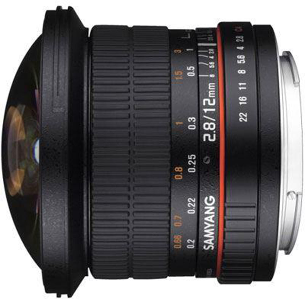 Samyang MF 12mm f2.8 ED AS NCS Fisheye Lens - Fujifilm X Mount