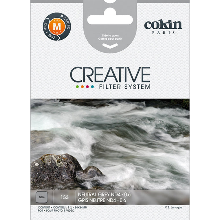Cokin P Series Solid Grey Filter ND4 (2 Stops)