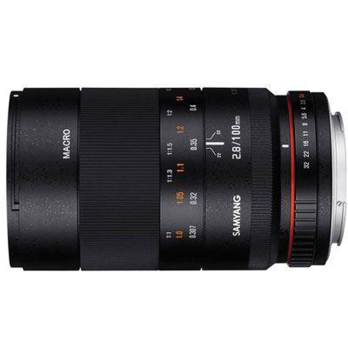 Samyang MF 100mm f2.8 ED UMC Macro Lens - Sony E Mount