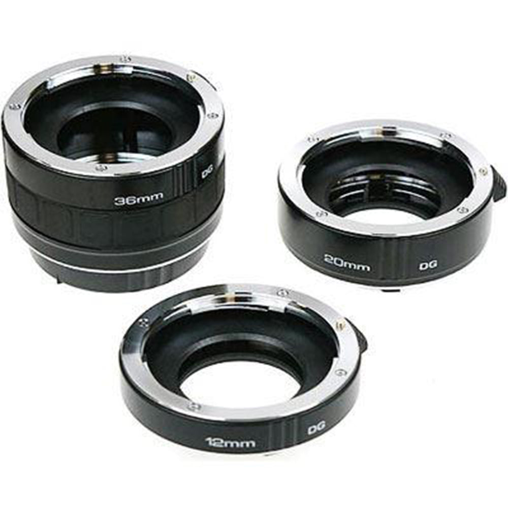 Kenko DG AF Extension Tubes Set (36mm 20mm 12mm) - Nikon F Mount