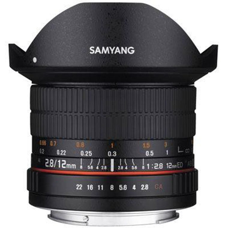 Samyang MF 12mm f2.8 ED AS NCS Fisheye Lens - Fujifilm X Mount