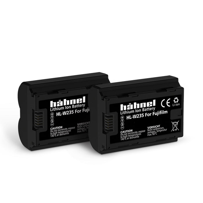 Hahnel HL-W235 TWIN PACK - Fujifilm NP-W235 Replacement Battery