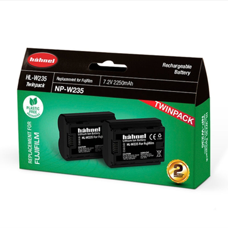 Hahnel HL-W235 TWIN PACK - Fujifilm NP-W235 Replacement Battery