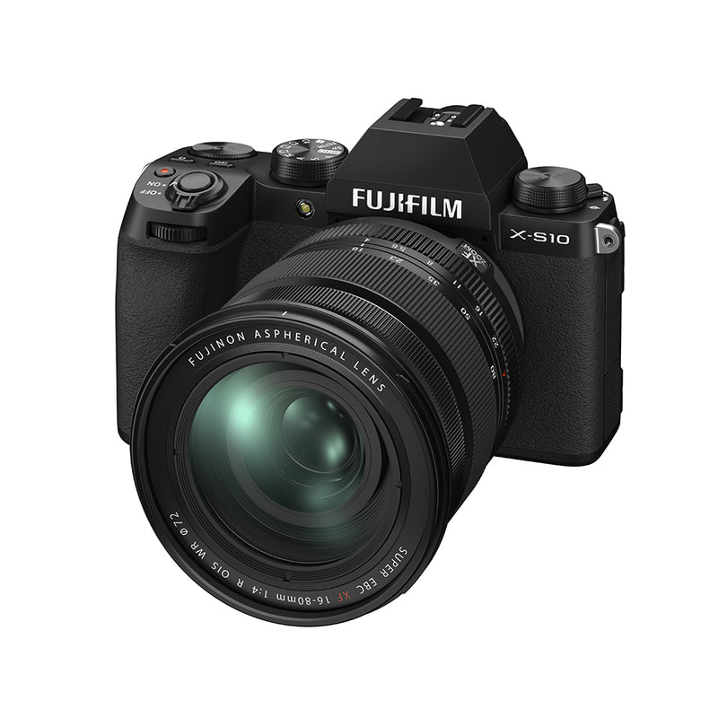 Fujifilm X-S10 Digital Camera with XF 16-80mm lens