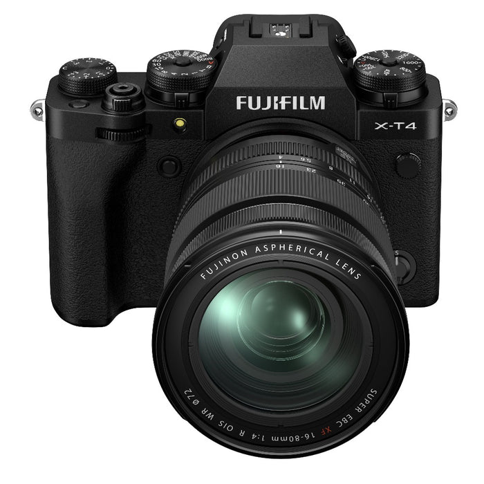 Fujifilm X-T4 Digital Camera with XF 16-80mm Lens - Black