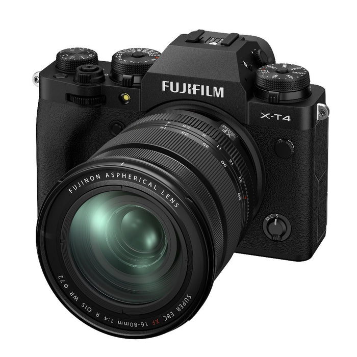 Fujifilm X-T4 Digital Camera with XF 16-80mm Lens - Black