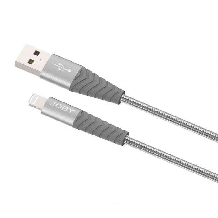 Joby Charge and Sync Lightning Cable 3.0m Space Grey