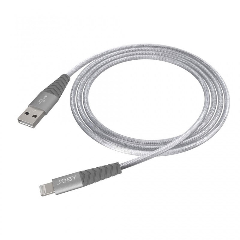Joby Charge and Sync Lightning Cable 3.0m Space Grey