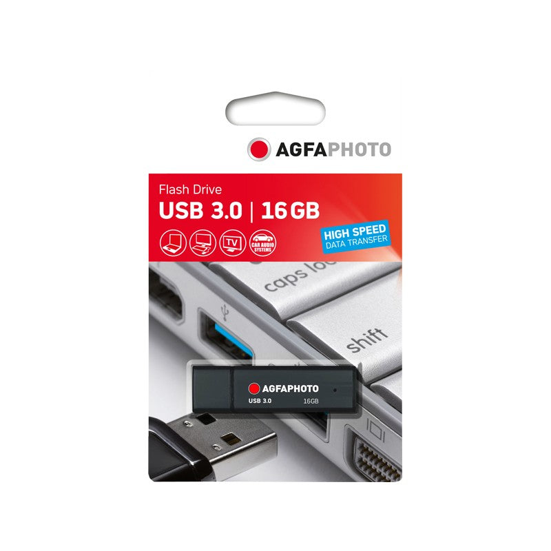 AgfaPhoto USB 3.0 16GB - Black