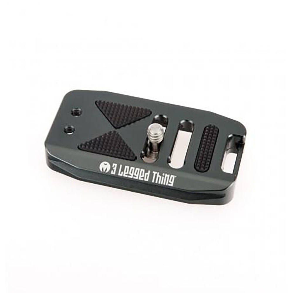 3 Legged Thing Base 70 Quick Release Plate - Metallic