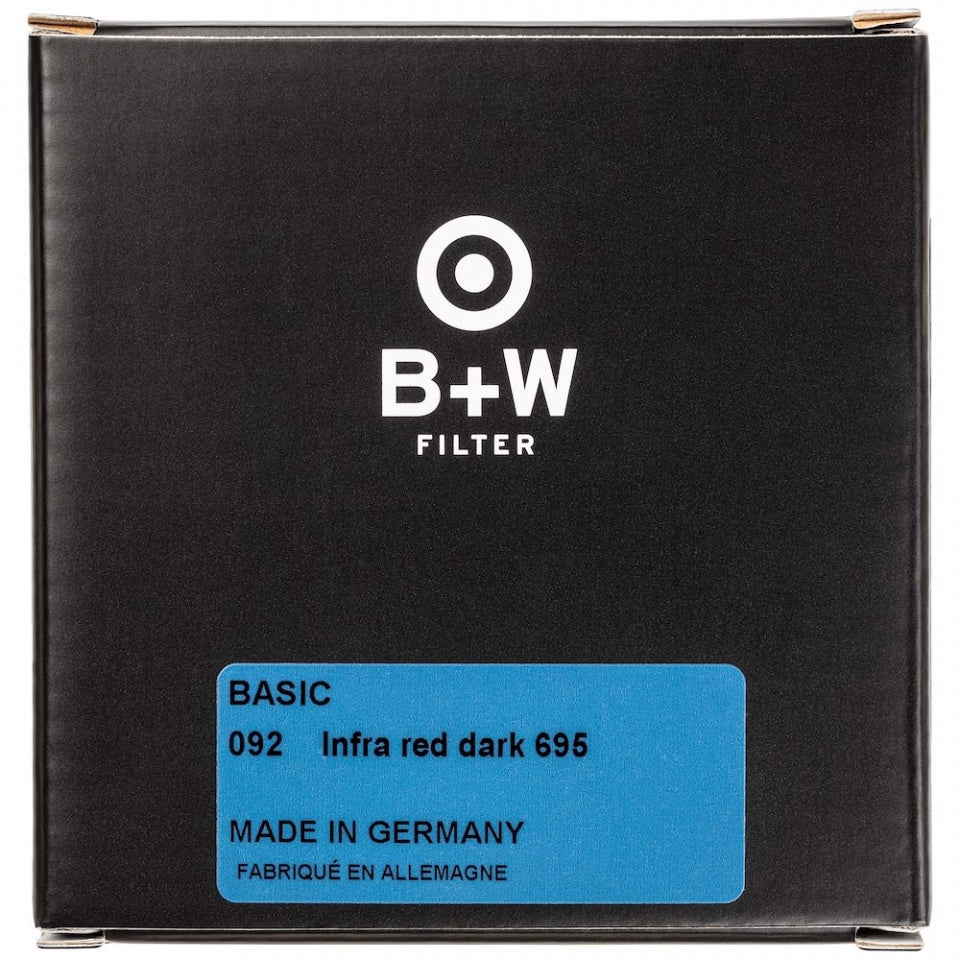 B+W Basic IR Dark Red 695 Filter 39mm