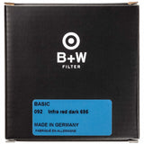 B+W Basic IR Dark Red 695 Filter 39mm