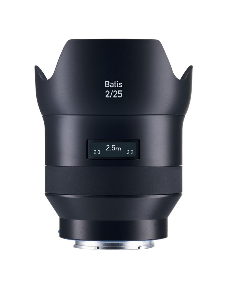 ZEISS Batis 25mm f2 Sony E Mount Lens. The ZEISS Batis autofocus lenses were developed especially for mirrorless, full-frame system cameras by Sony. The lenses are fully compatible with all E-mount cameras and offer protection against dust and splashes of water in addition to fast and easy autofocus. - Cambrian Photography