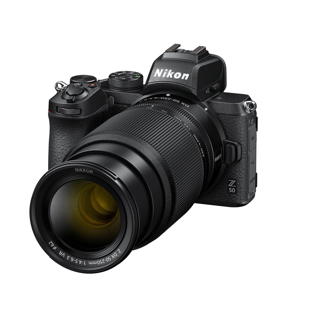 Nikon Z50 Digital Camera with 16-50mm and 50-250mm Lenses