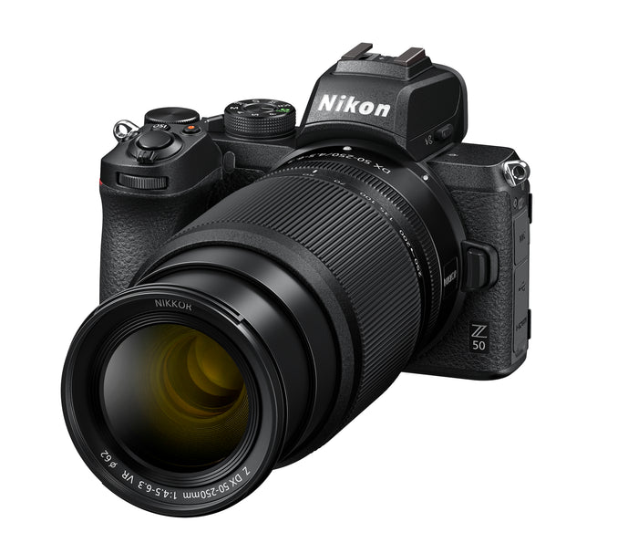 Nikon Z50 Digital Camera with 16-50mm and 50-250mm Lenses