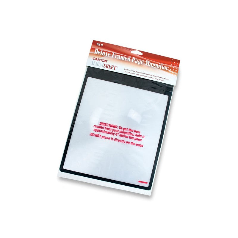 Carson 10.75" x 8.25" Flat Page Magnifier