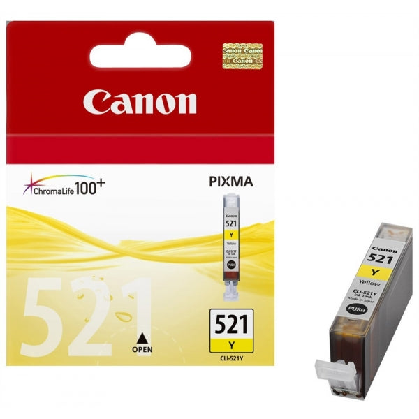 Canon CLI521 Yellow Ink Cartridge