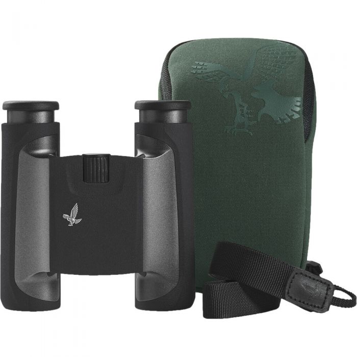 Swarovski CL 10x25 Anthracite Pocket Binoculars - Wild Nature Pack