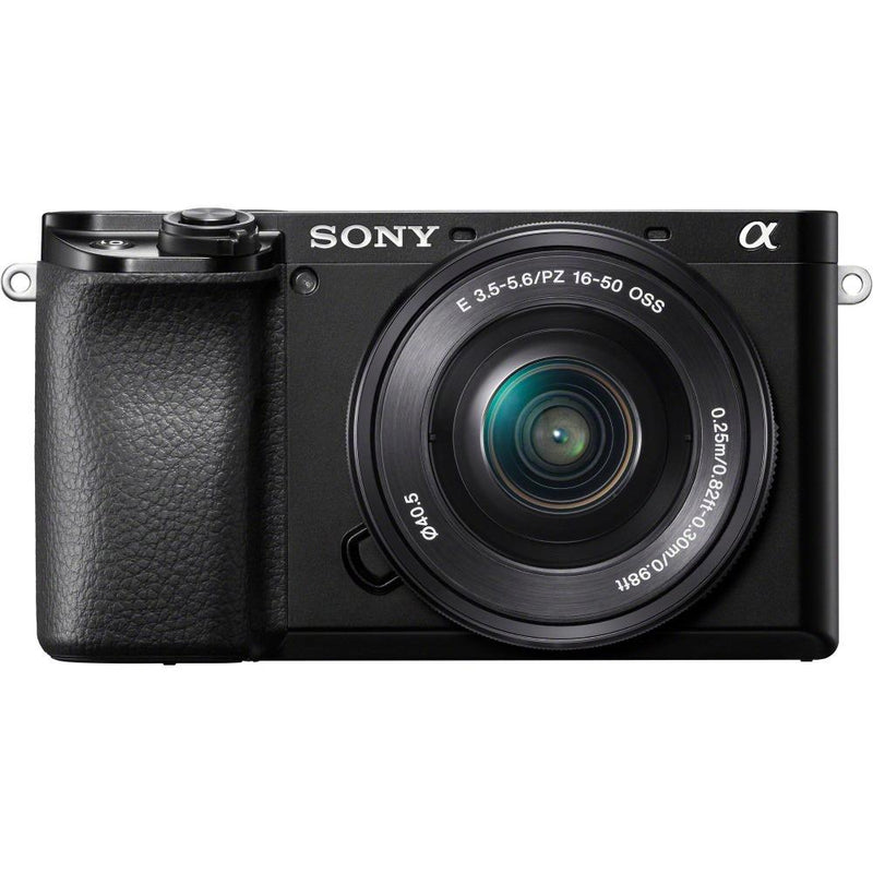 Sony A6100 Digital Camera with 16-50mm Power Zoom Lens - Black