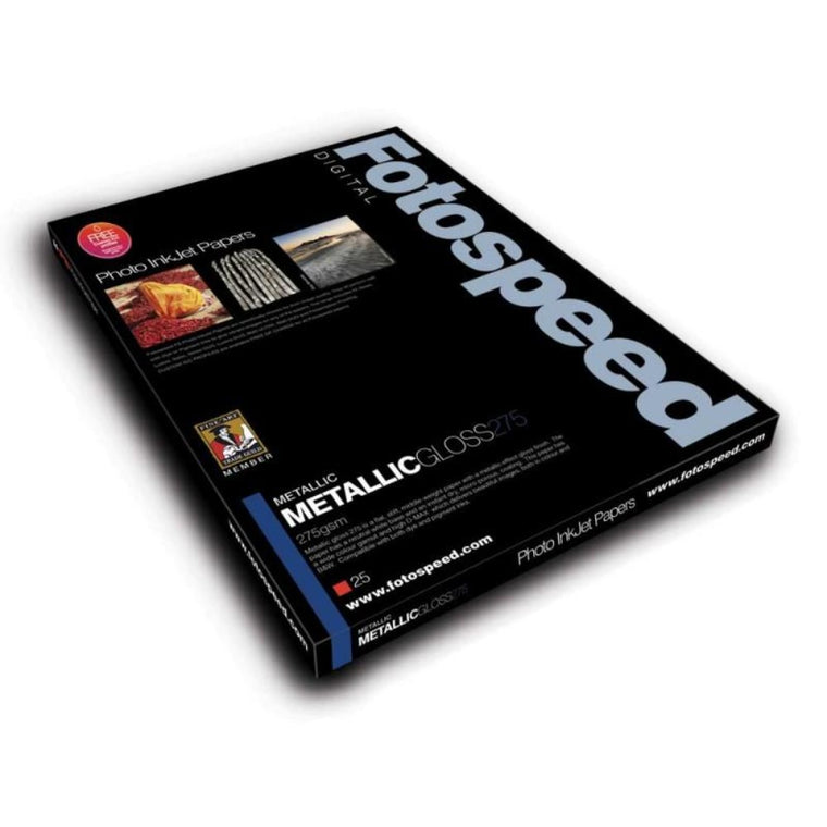 Fotospeed Metallic Gloss 275 Inkjet Paper - A4 - 25 Sheets