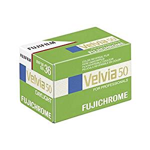 Fujifilm Fujichrome velvia 50 36exp film