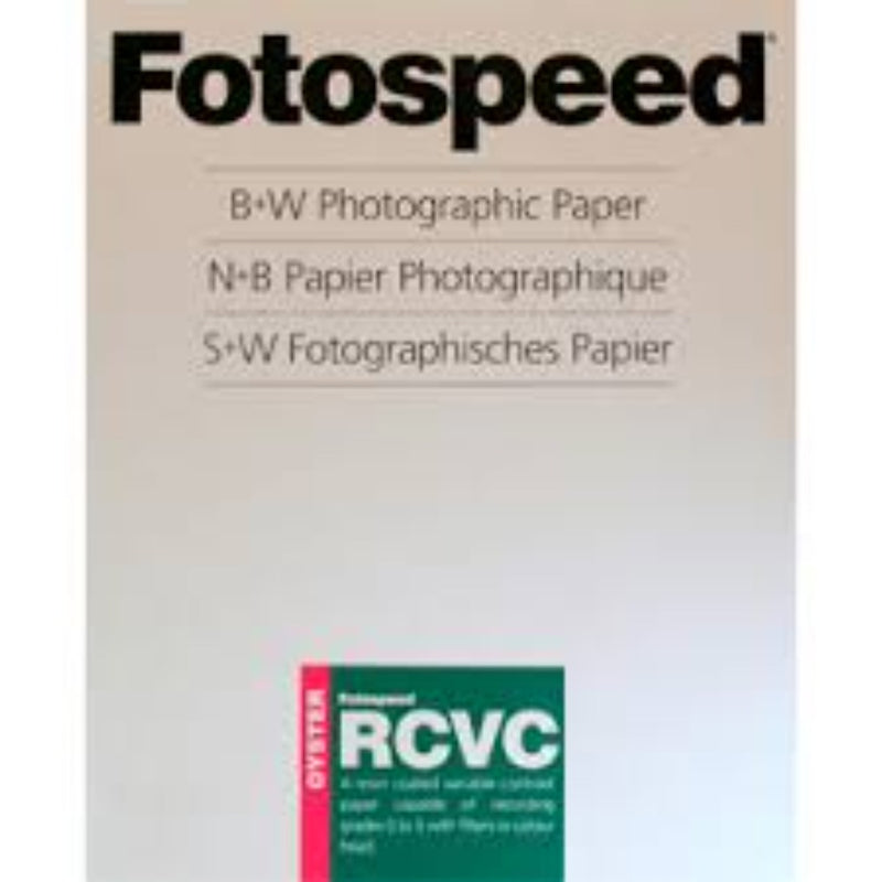 Fotospeed RCVC Oyster Darkroom Paper - 10x8 Inch - 100 sheets