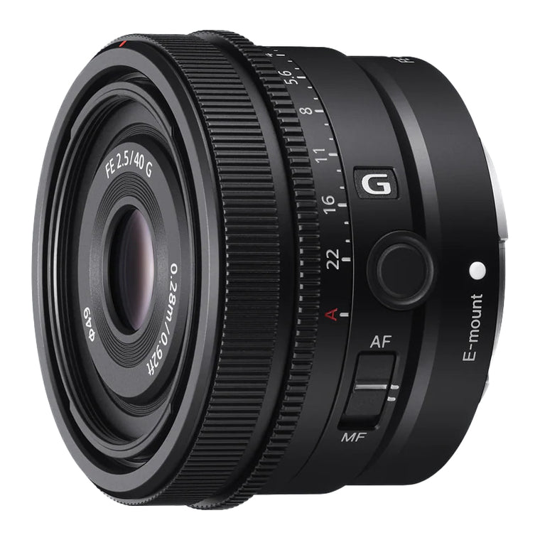 Sony FE 40mm f2.5 G Lens - Sony E Mount