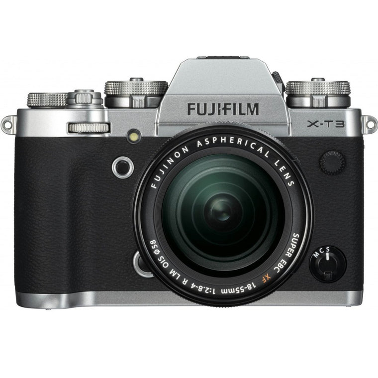 Fujifilm X-T3 Digital Camera with XF 18-55mm Lens - Silver