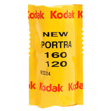 Kodak Portra 160 - Medium Format 120 Roll Film - Single Roll (split from pack of 5)