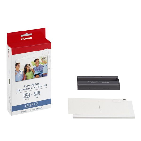 Canon KP-36IP Tri-Colour Ink Cartridge & Photo Paper Pack