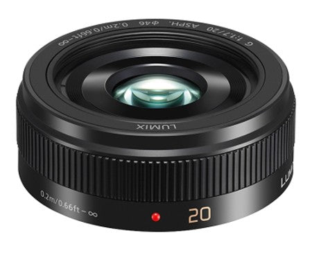 Panasonic 20mm F1.7 II Lumix G ASPH OIS Lens - Black