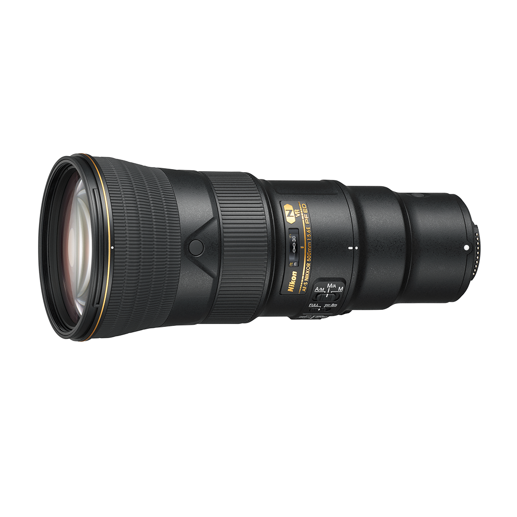 Nikon 500mm f5.6E AF-S PF ED VR lens