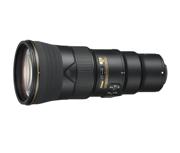 Nikon 500mm f5.6E AF-S PF ED VR lens