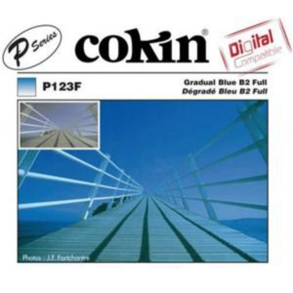 Cokin P Series Full Graduated Blue Filter