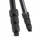 Manfrotto Element MII Black - 4 section Aluminium Tripod with Ball Head