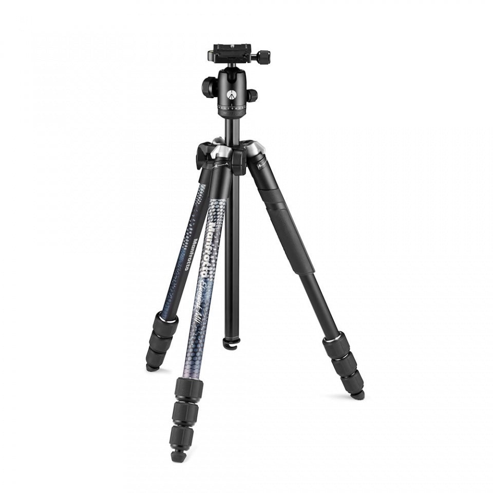 Manfrotto Element MII Black - 4 section Aluminium Tripod with Ball Head