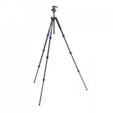 Manfrotto Element MII Blue - 4 section Aluminium Tripod with Ball Head