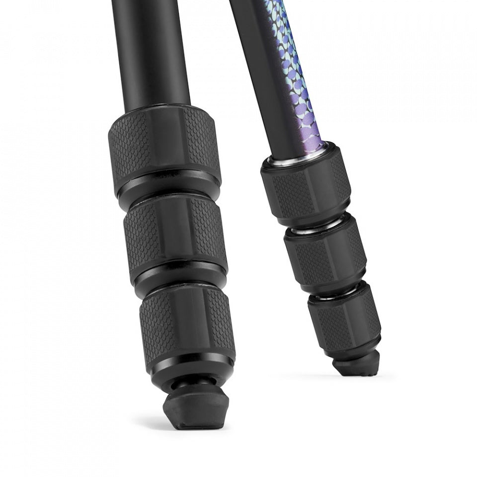 Manfrotto Element MII Blue - 4 section Aluminium Tripod with Ball Head