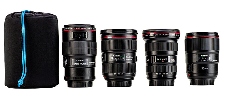 Tenba Tools Soft Lens Pouch 6x4.5 Black