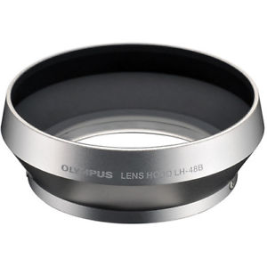 Olympus LH-48B Lens Hood for M. Zuiko 17mm Lens - Silver