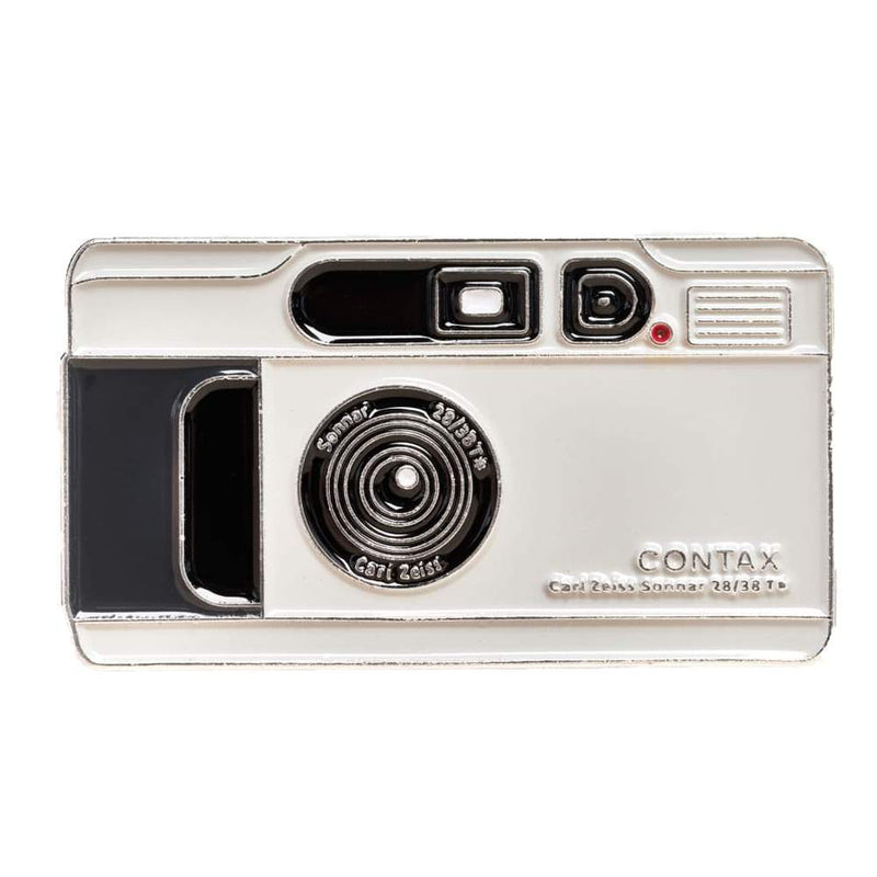 Official Exclusive Camera Pin - Contax T2 Silver