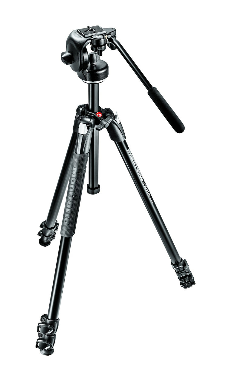 Manfrotto 290 Xtra 3 Section Aluminum Tripod With 2 Way Head